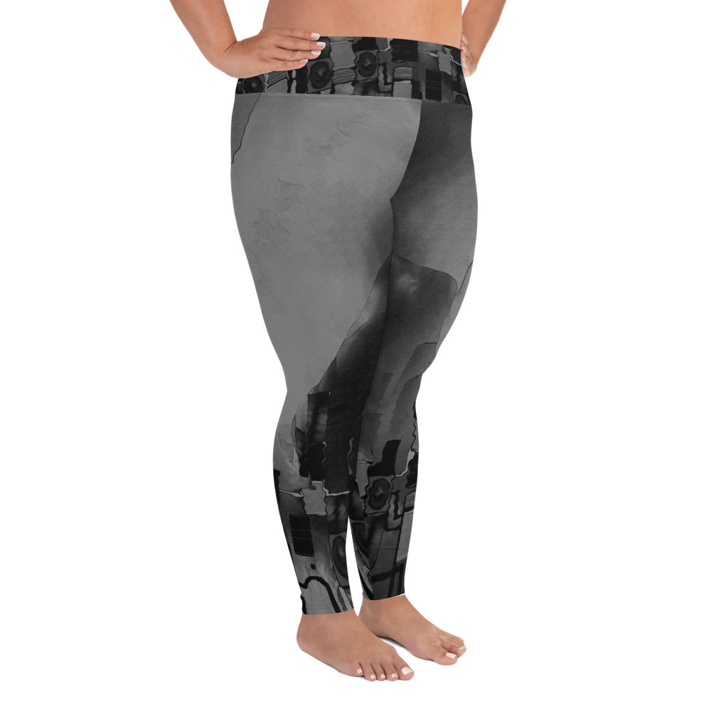 "Escape" Plus Size Leggings