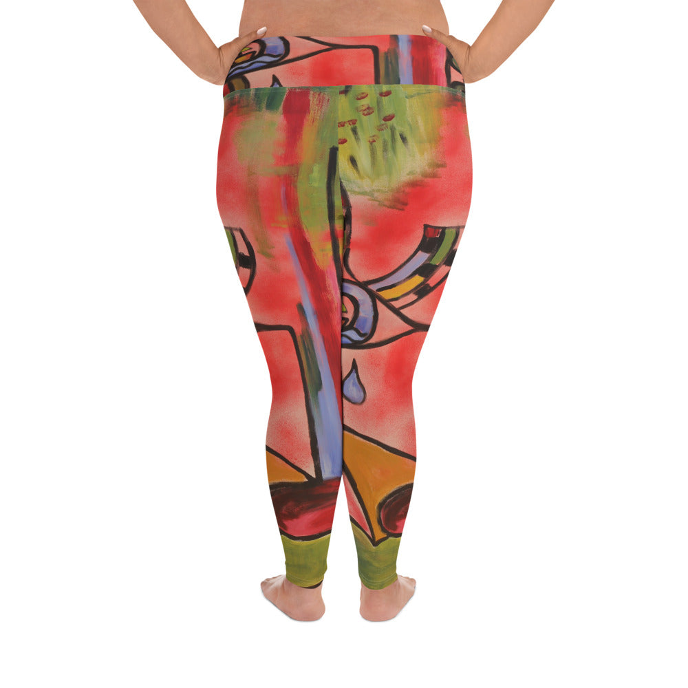 "Sensation"  Plus Size Leggings