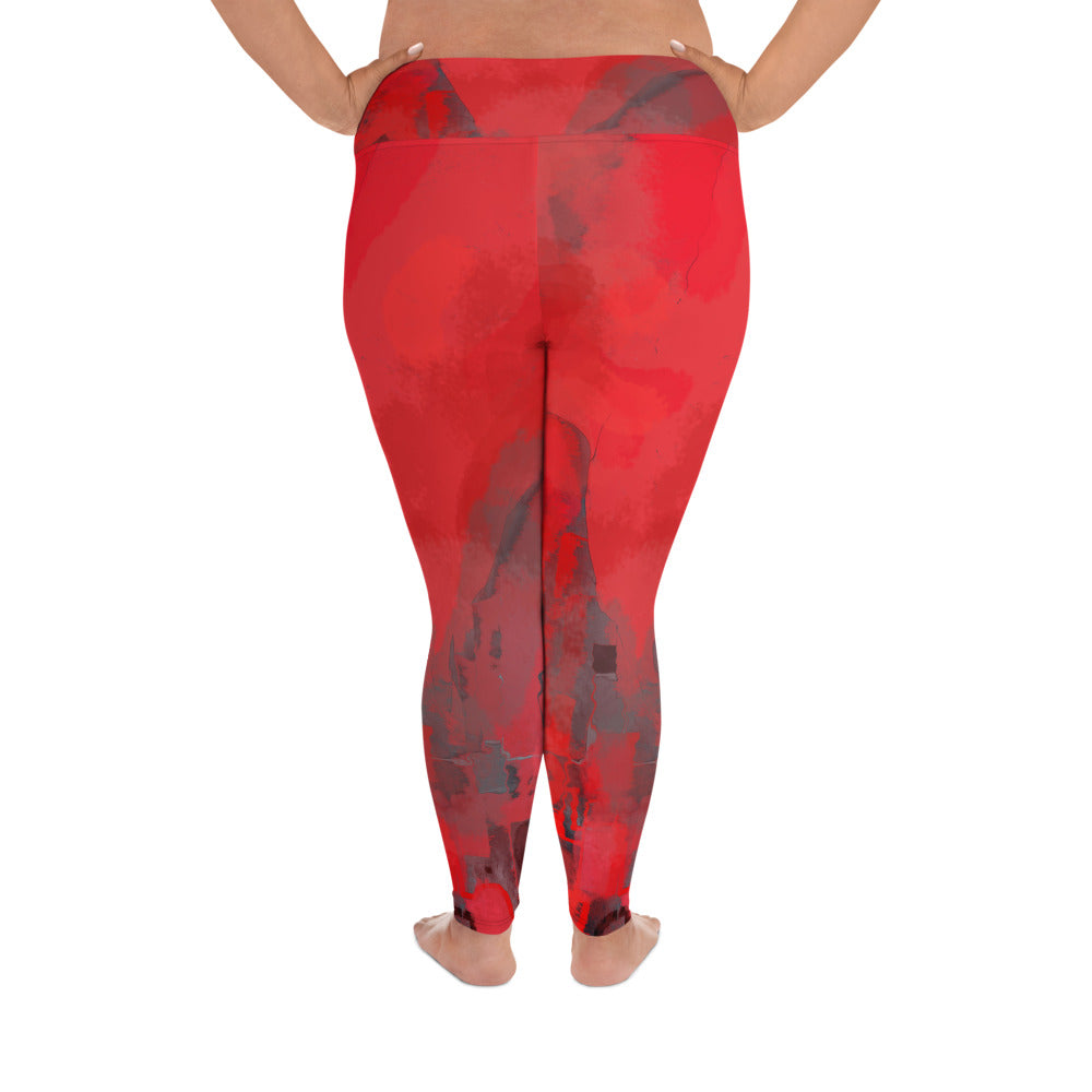 "Passionate"  Plus Size Leggings