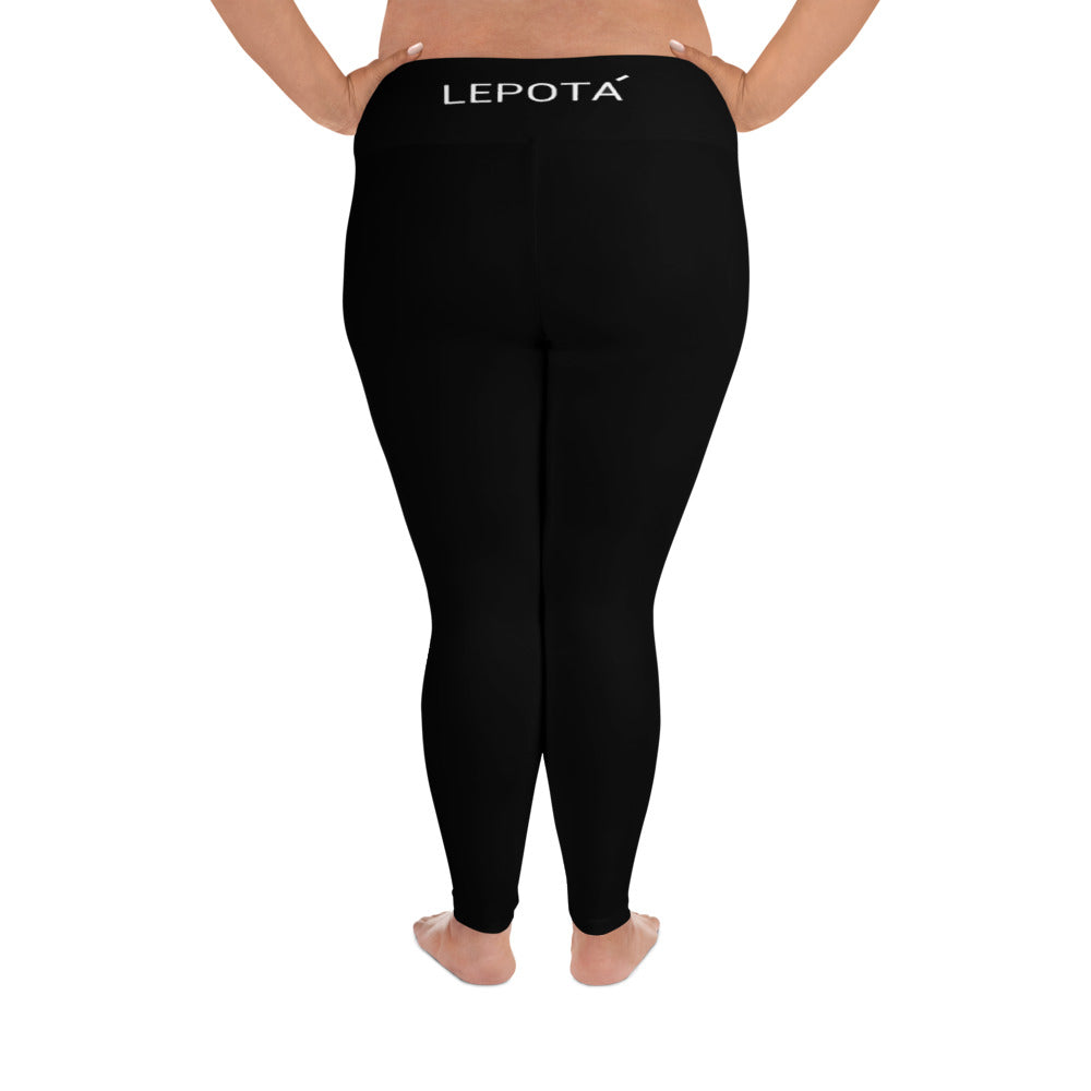 "Simplicity" High Waist  Plus Size Leggings