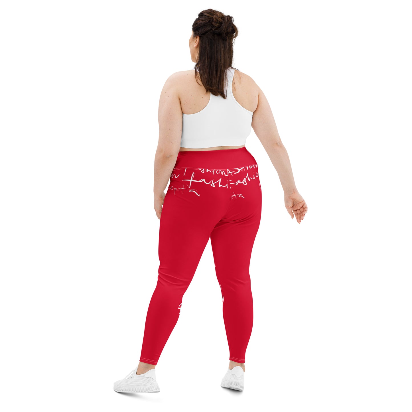 "Runway" All-Over Print Plus Size Leggings