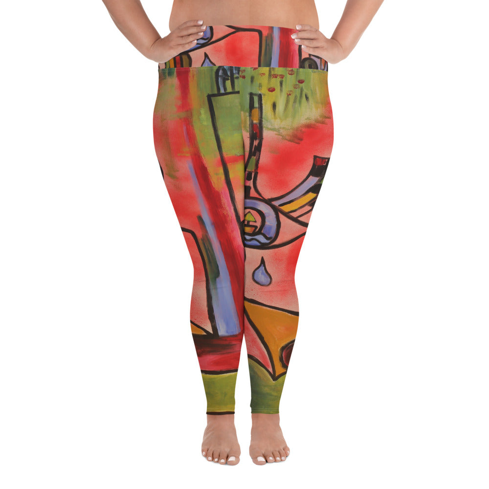 "Sensation"  Plus Size Leggings