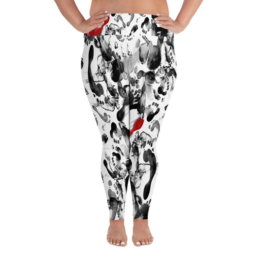 "Humans" Plus Size Leggings