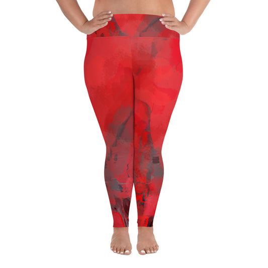 "Passionate"  Plus Size Leggings