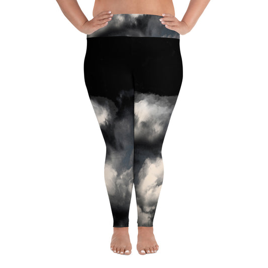 "Sky is the limit" All-Over Print Plus Size Leggings