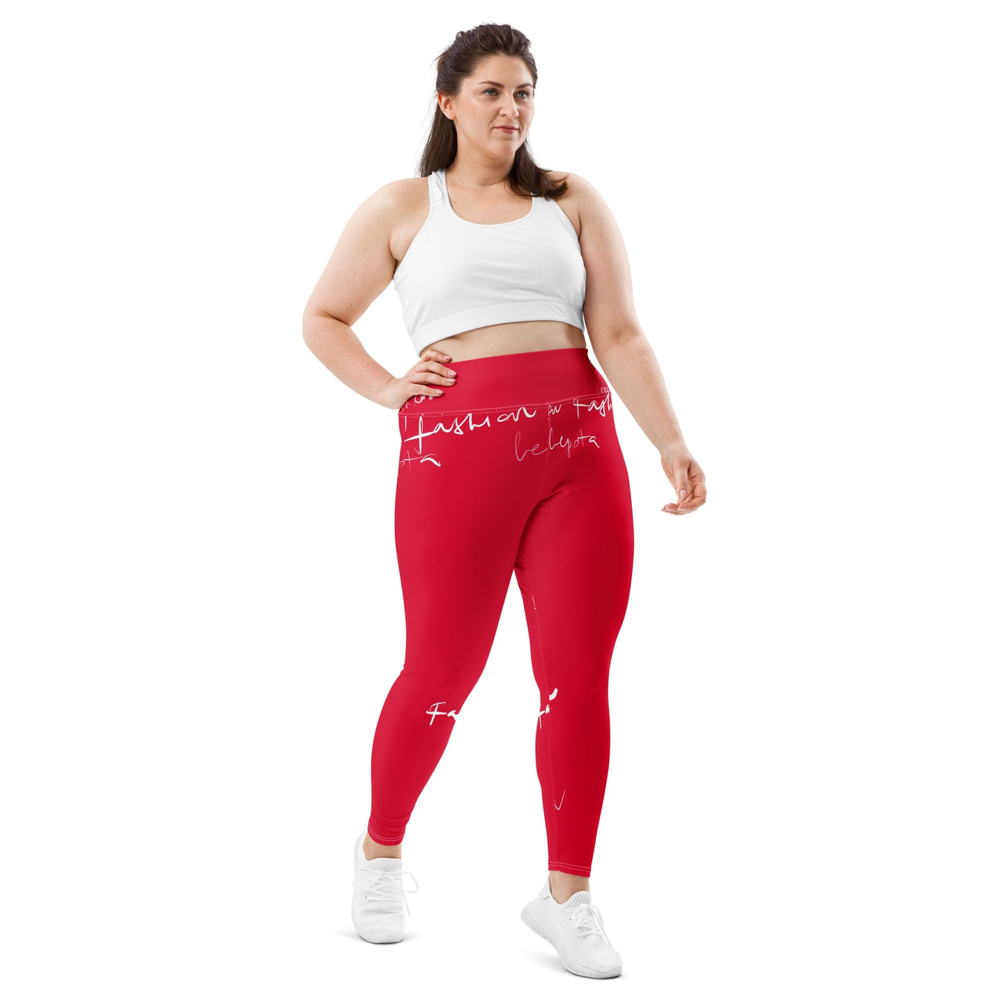 "Runway" All-Over Print Plus Size Leggings