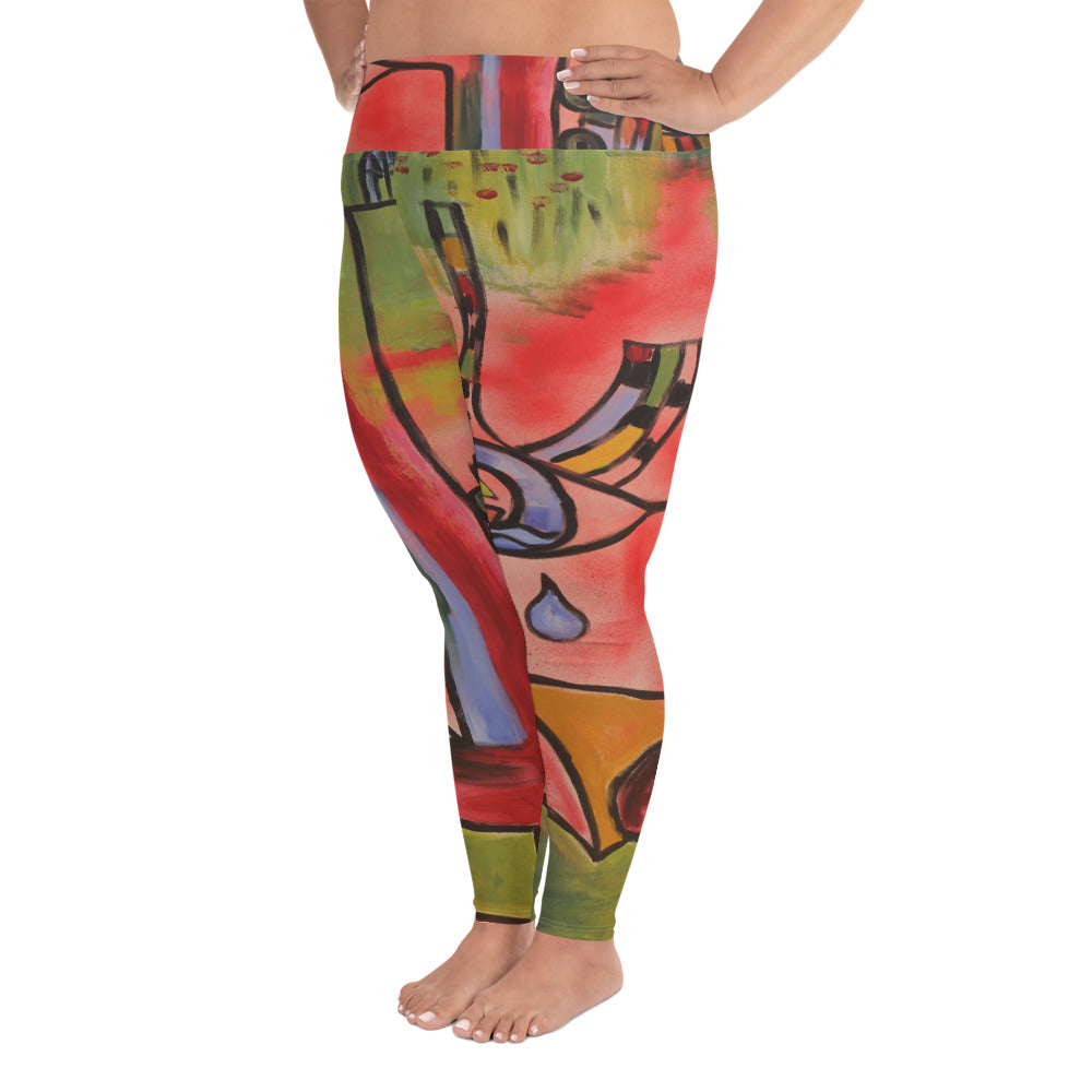 "Sensation"  Plus Size Leggings