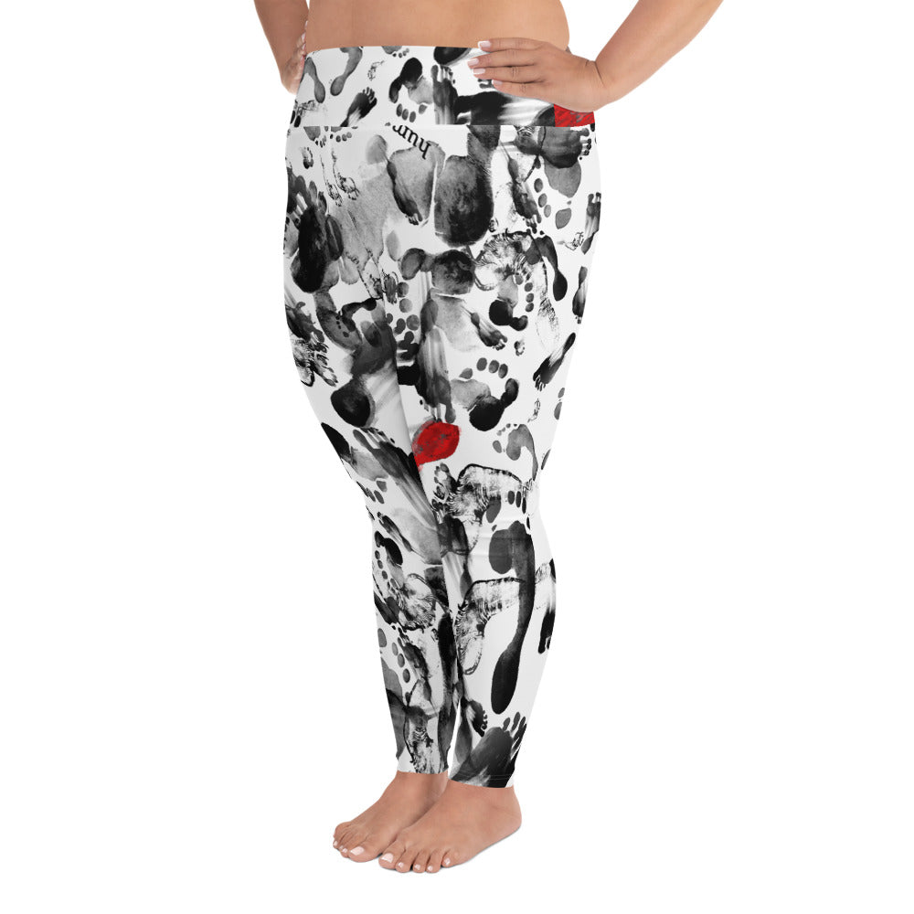 "Humans" Plus Size Leggings