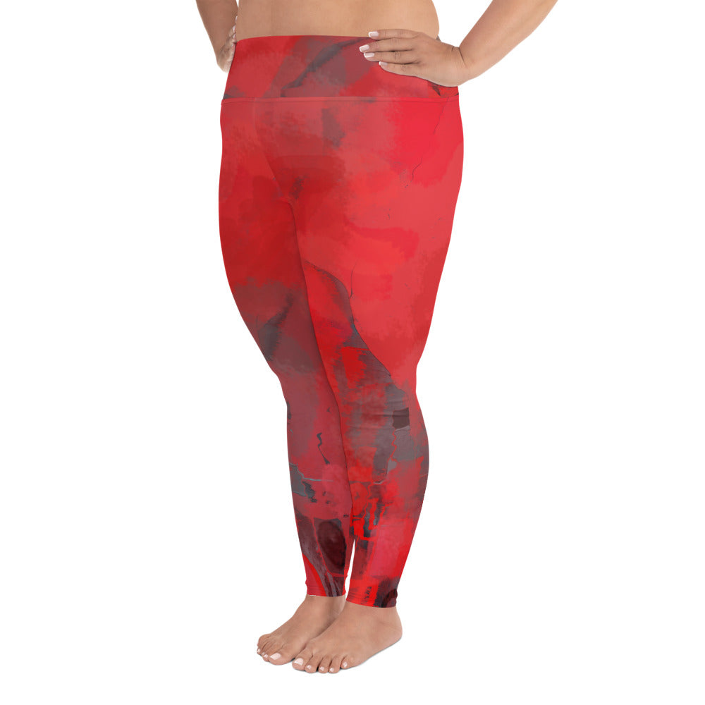 "Passionate"  Plus Size Leggings