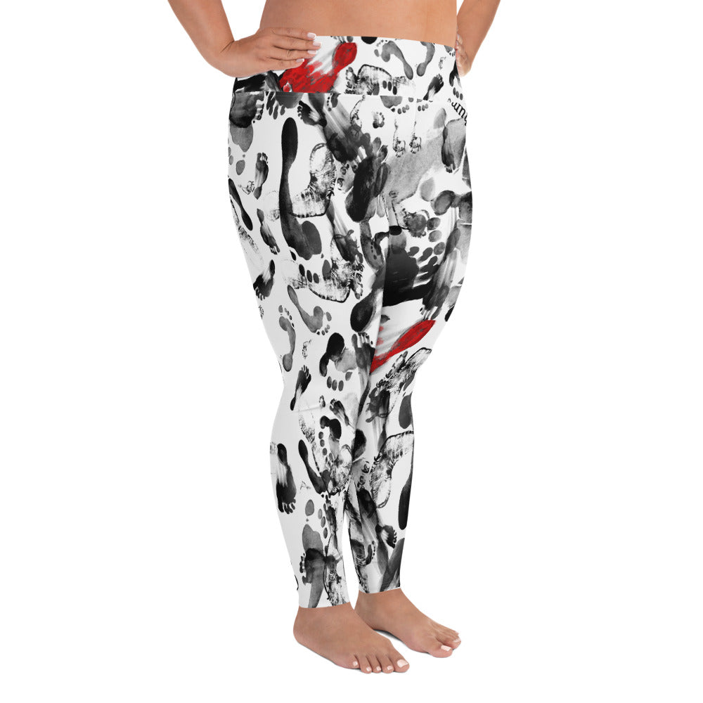 "Humans" Plus Size Leggings