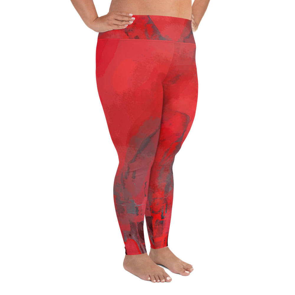 "Passionate"  Plus Size Leggings