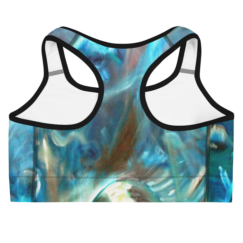 "Under the sea" Sports bra