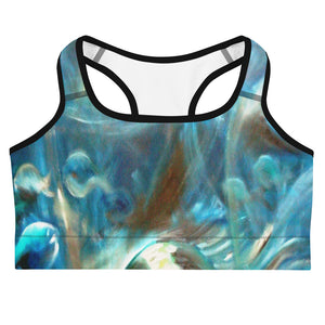 "Under the sea" Sports bra
