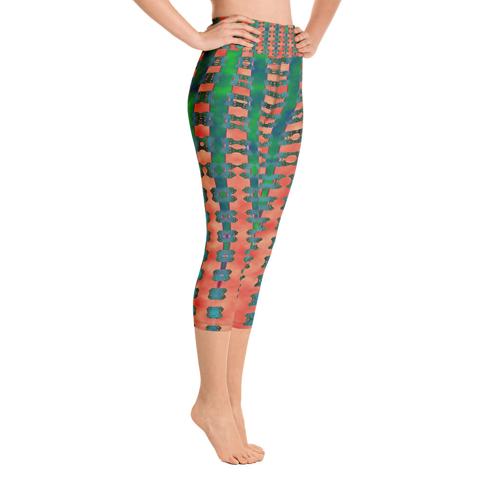 "Choices" High Waist Capri Leggings