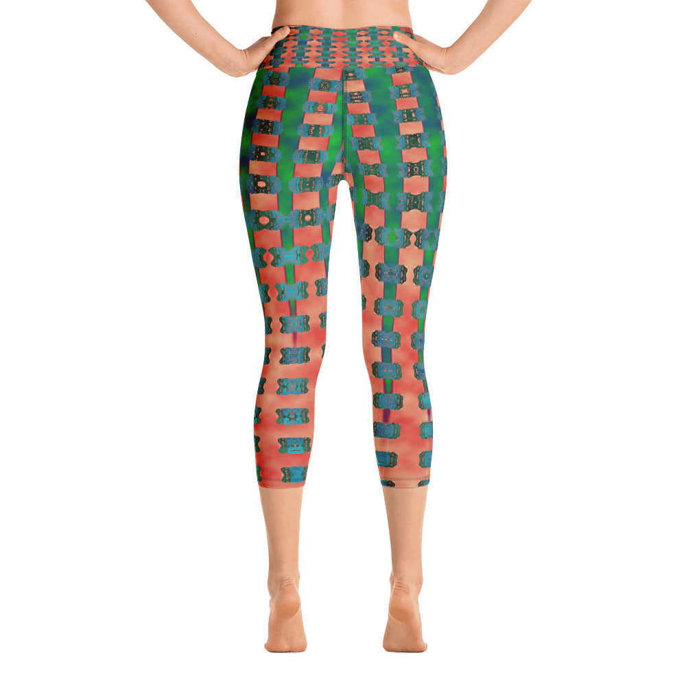 "Choices" High Waist Capri Leggings