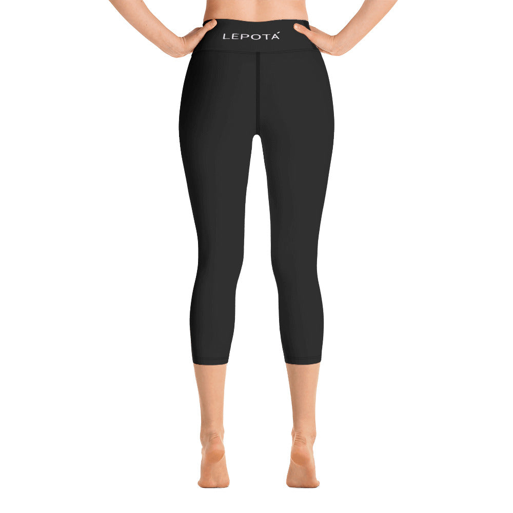 "Simplicity"  High Waist  Capri Leggings