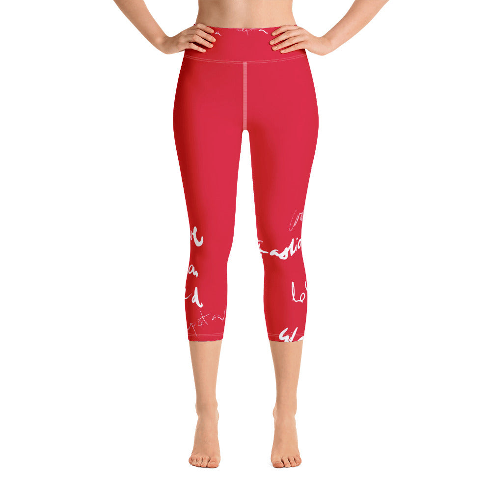 "Runway" Yoga Capri Leggings