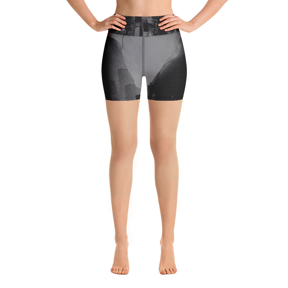 Ëscape" Yoga Shorts