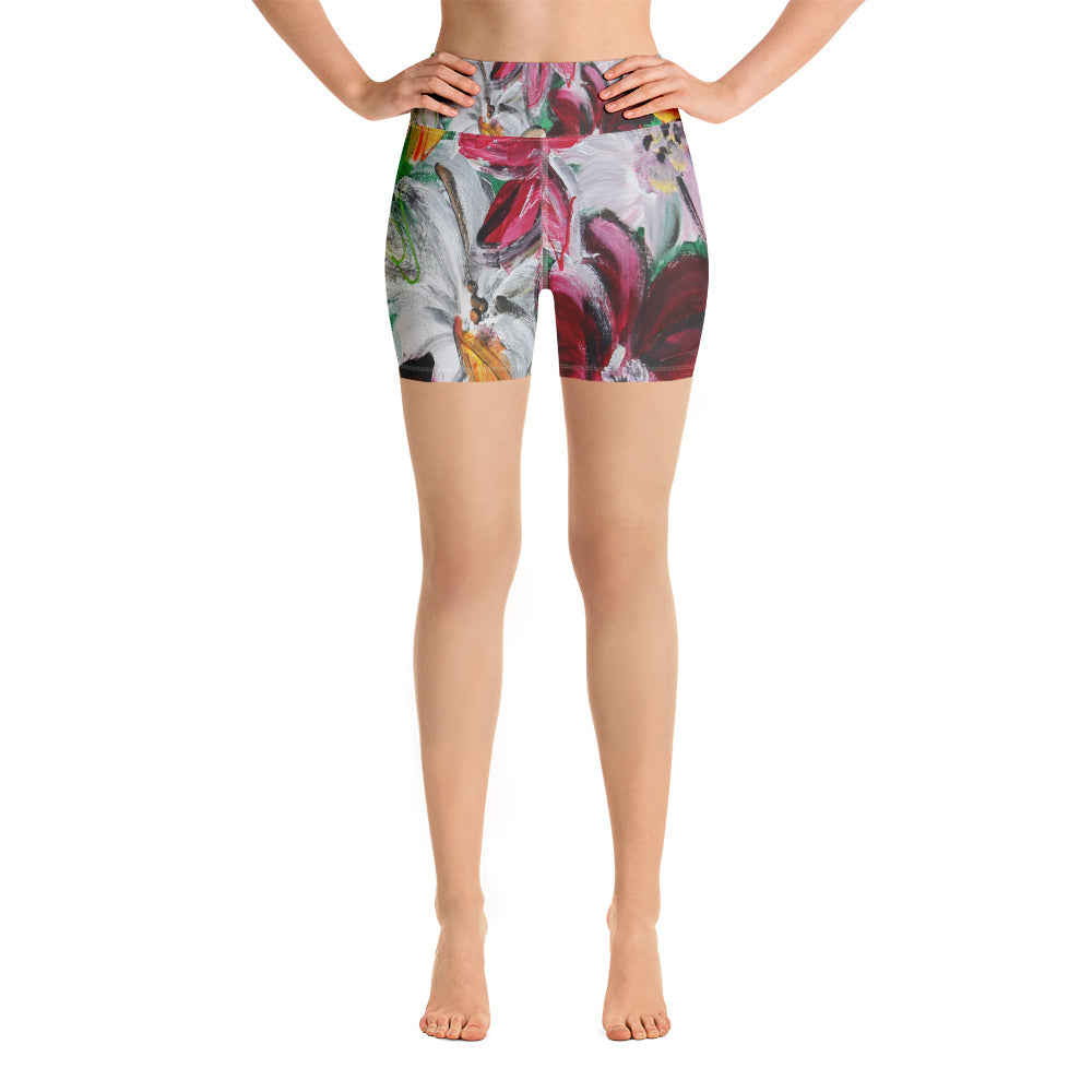 "Garden" Yoga Shorts