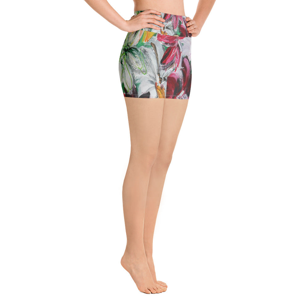 "Garden" Yoga Shorts