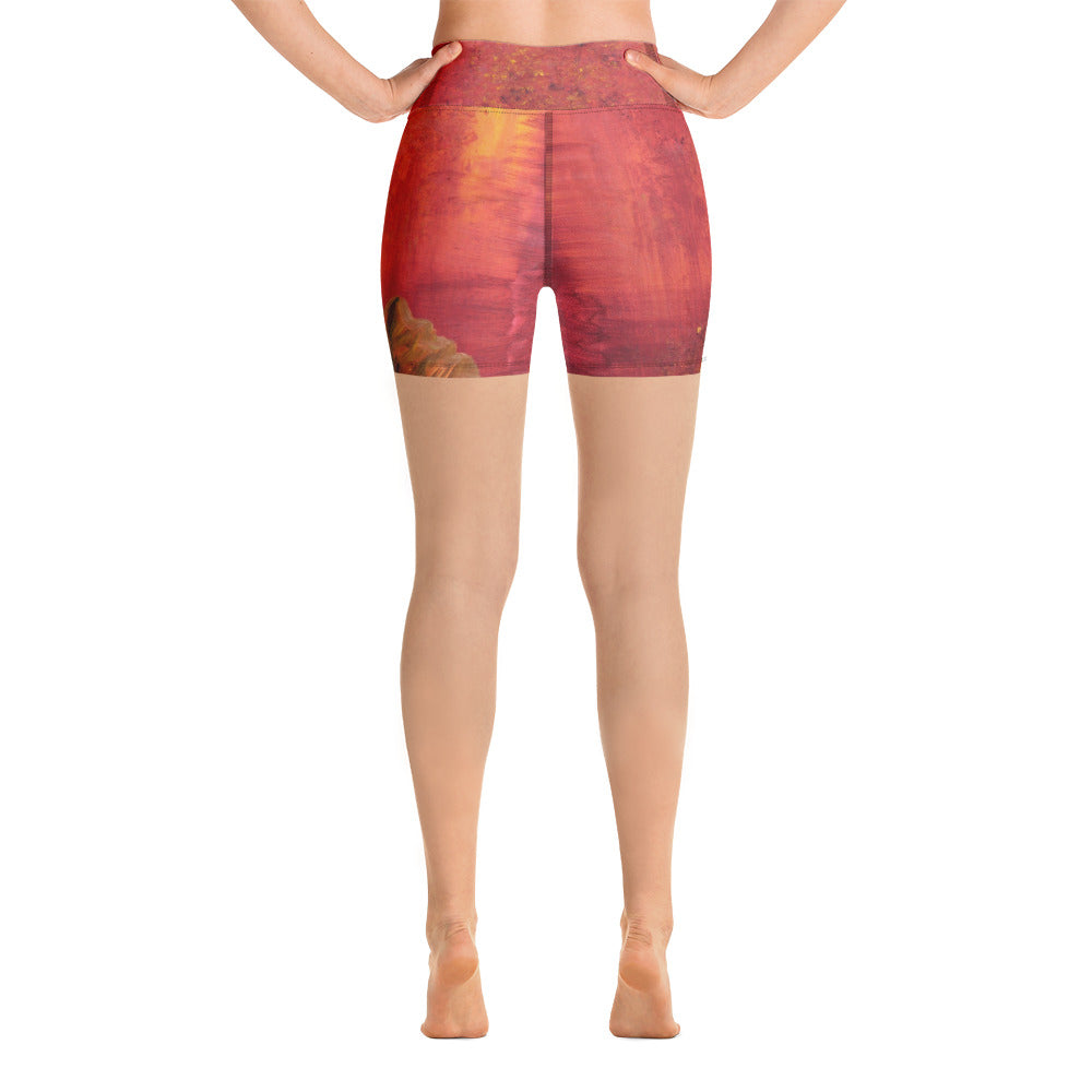 "Autumn" Yoga Shorts