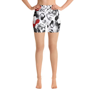 "Humans" Yoga Shorts