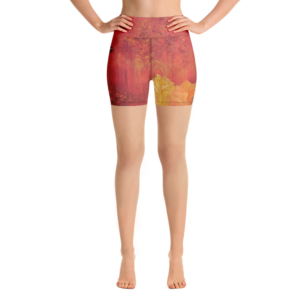 "Autumn" Yoga Shorts