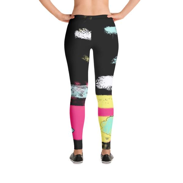 "City life" Low Waist Leggings