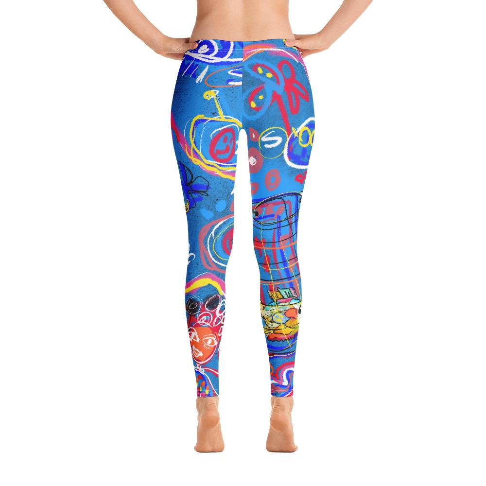 "Sudoku" Low waist Leggings