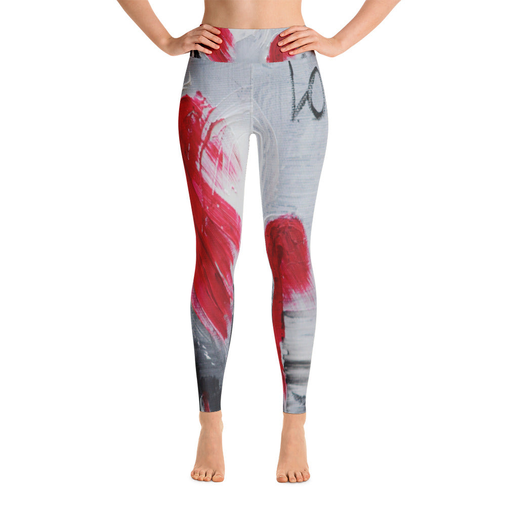 "Remember love" high waist Leggings