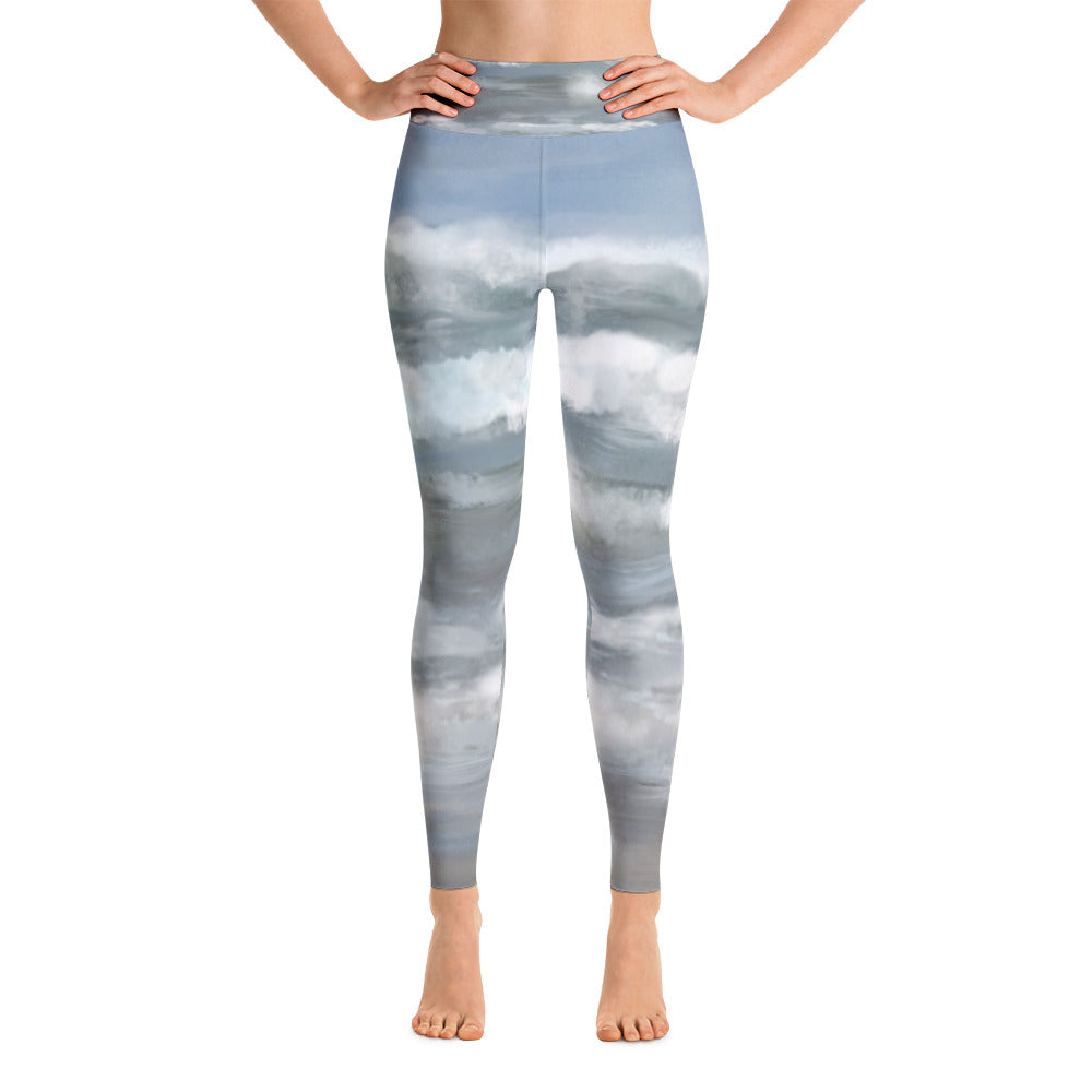 "Life is a beach" high waist Leggings