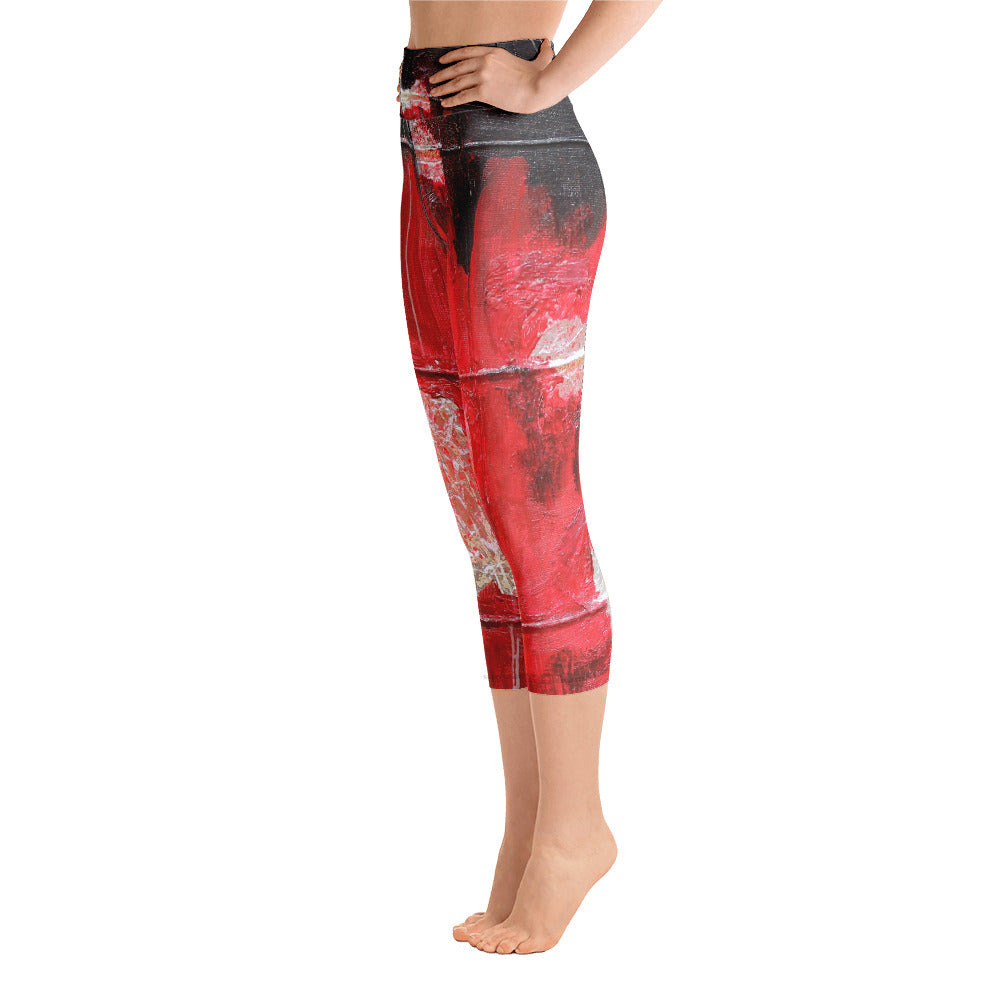 "Future" High Waist Capri Leggings