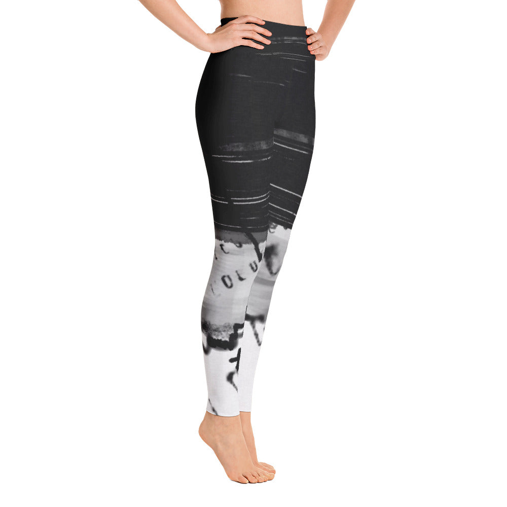 "Code" high waist Leggings