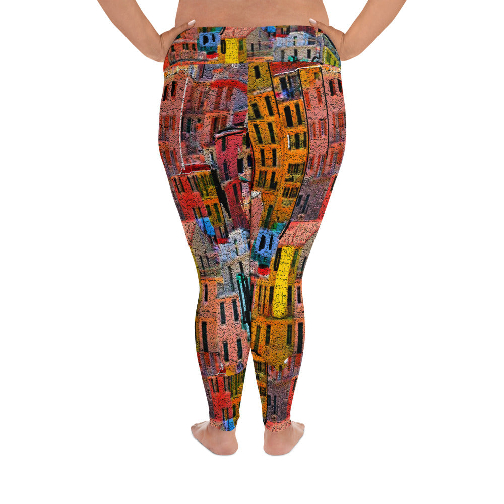 "Bella Citta"  Plus Size Leggings