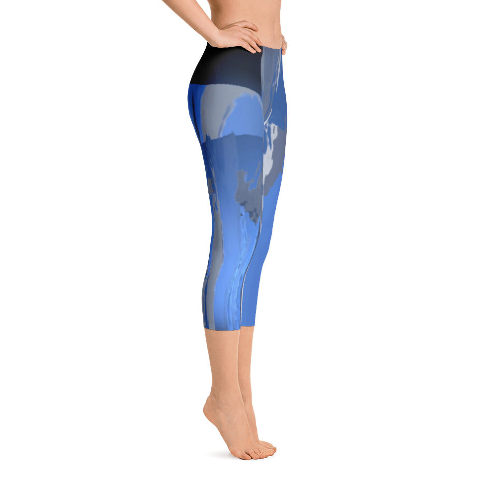 "I am the storm" Capri Leggings