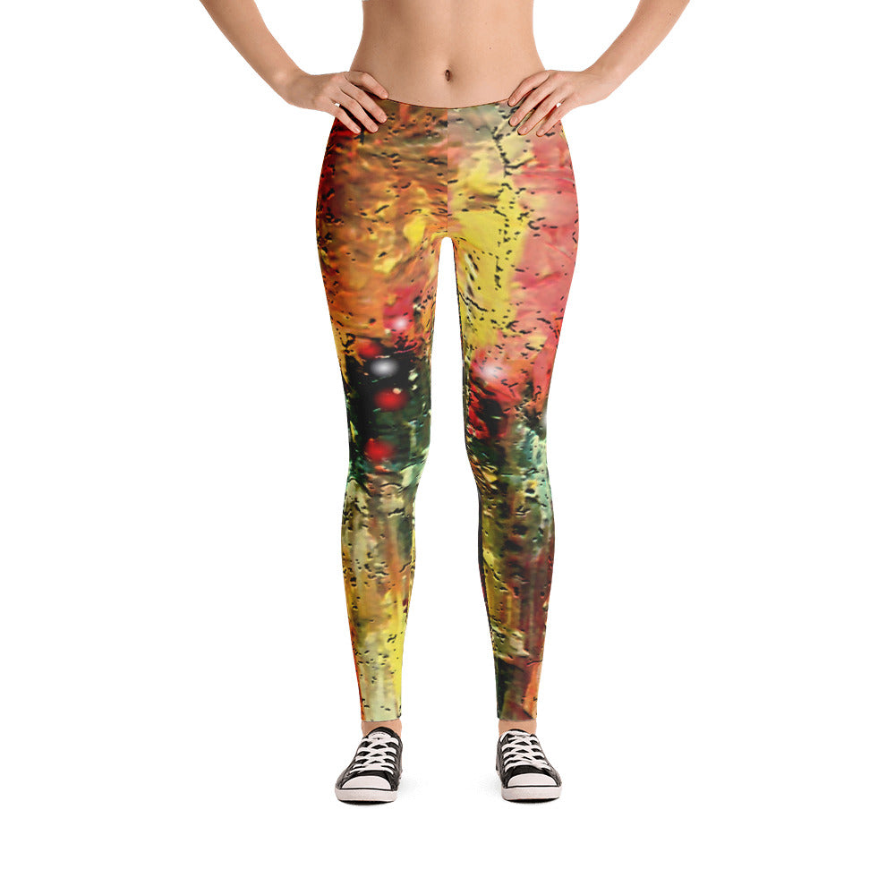 "City that never sleeps" low waist Leggings