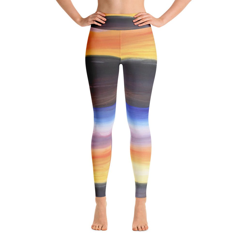 "Rainbow" High waist  Leggings