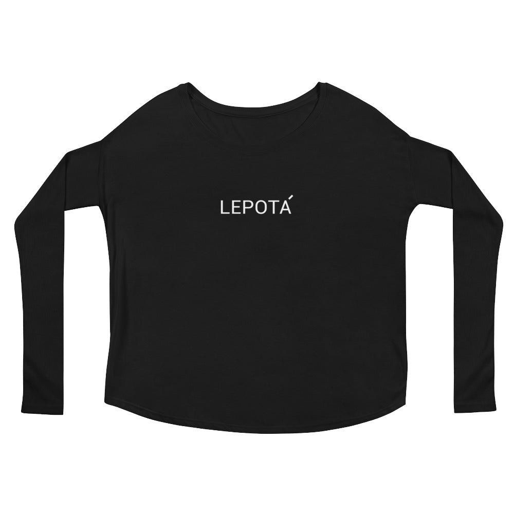 "Lepota" Ladies' Long Sleeve Tee