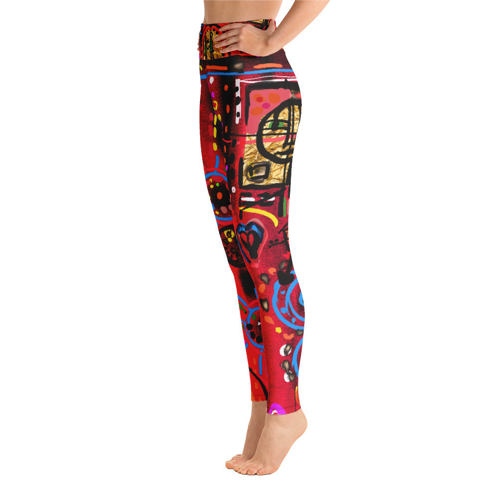 "Secret Love" high waist Leggings