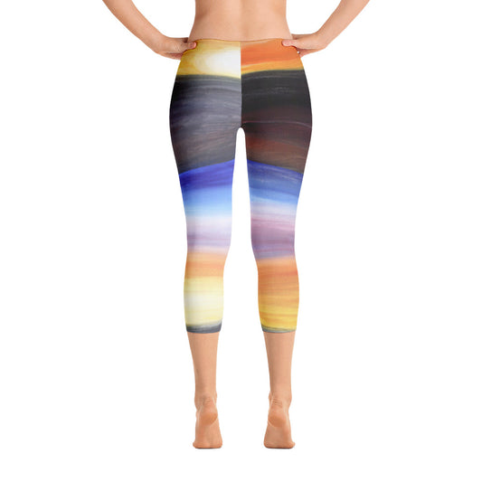 "Rainbow" Capri Leggings