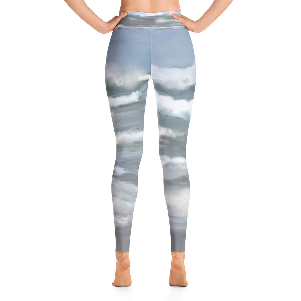 "Life is a beach" high waist Leggings