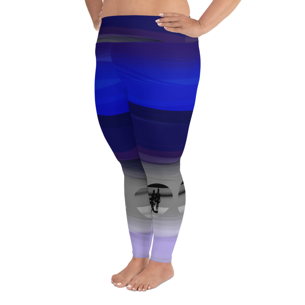 "Summer love" Plus Size Leggings