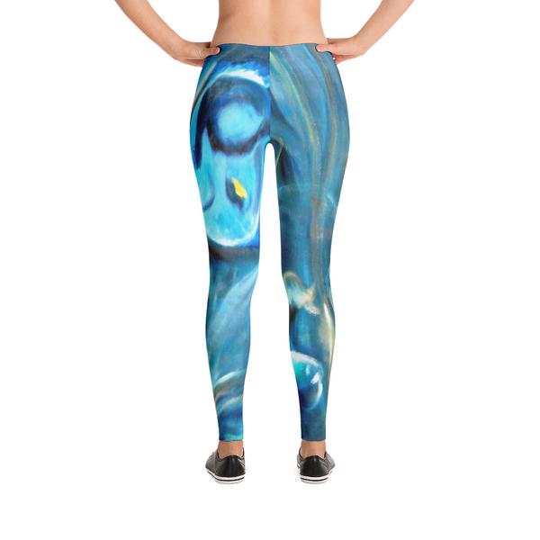 "Under the sea" low waist Leggings