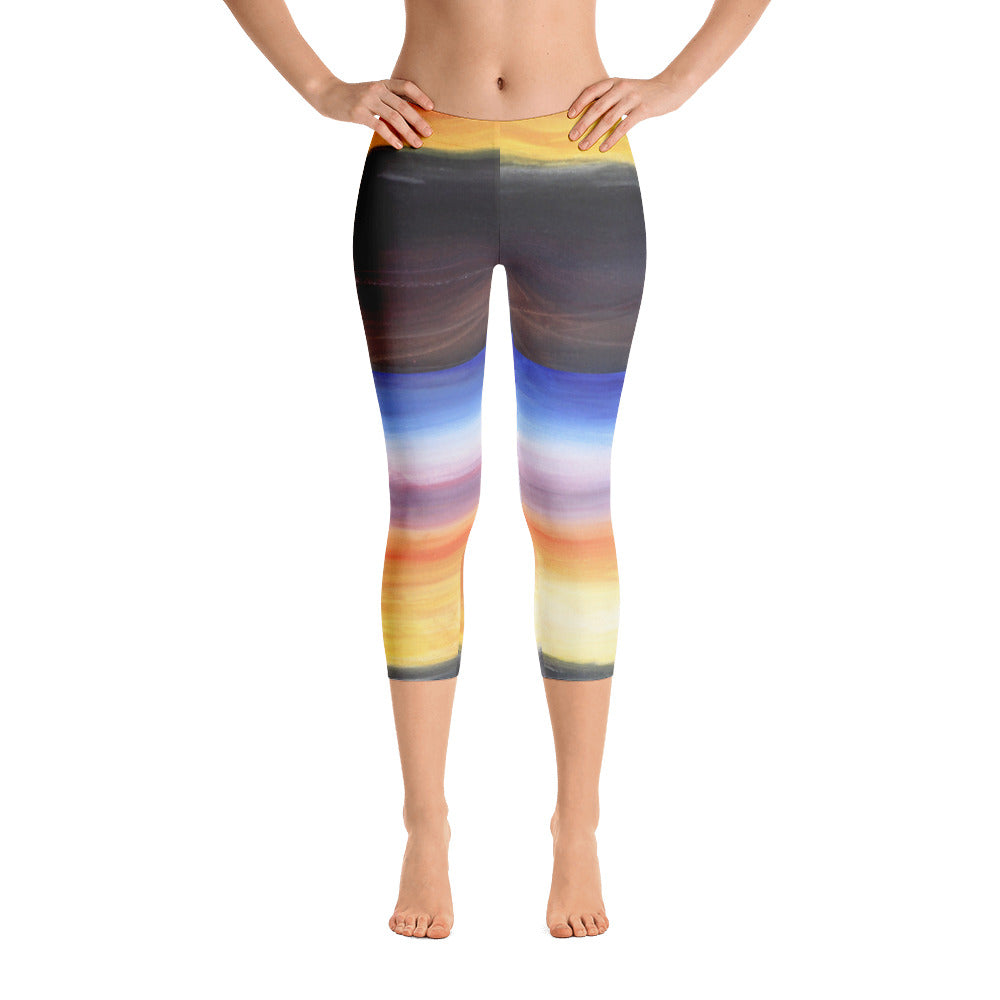 "Rainbow" Capri Leggings