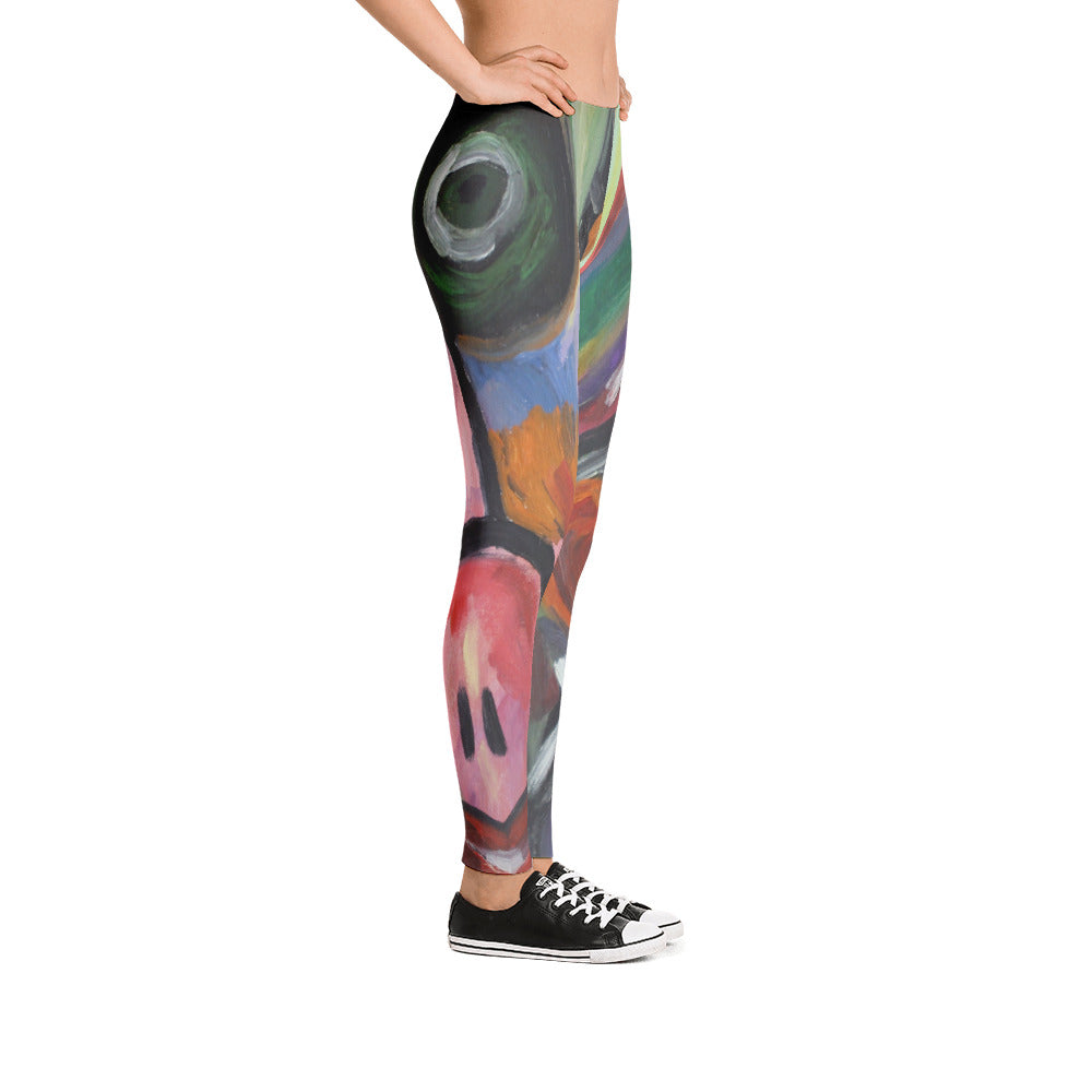 "Crazy life" Low waist Leggings