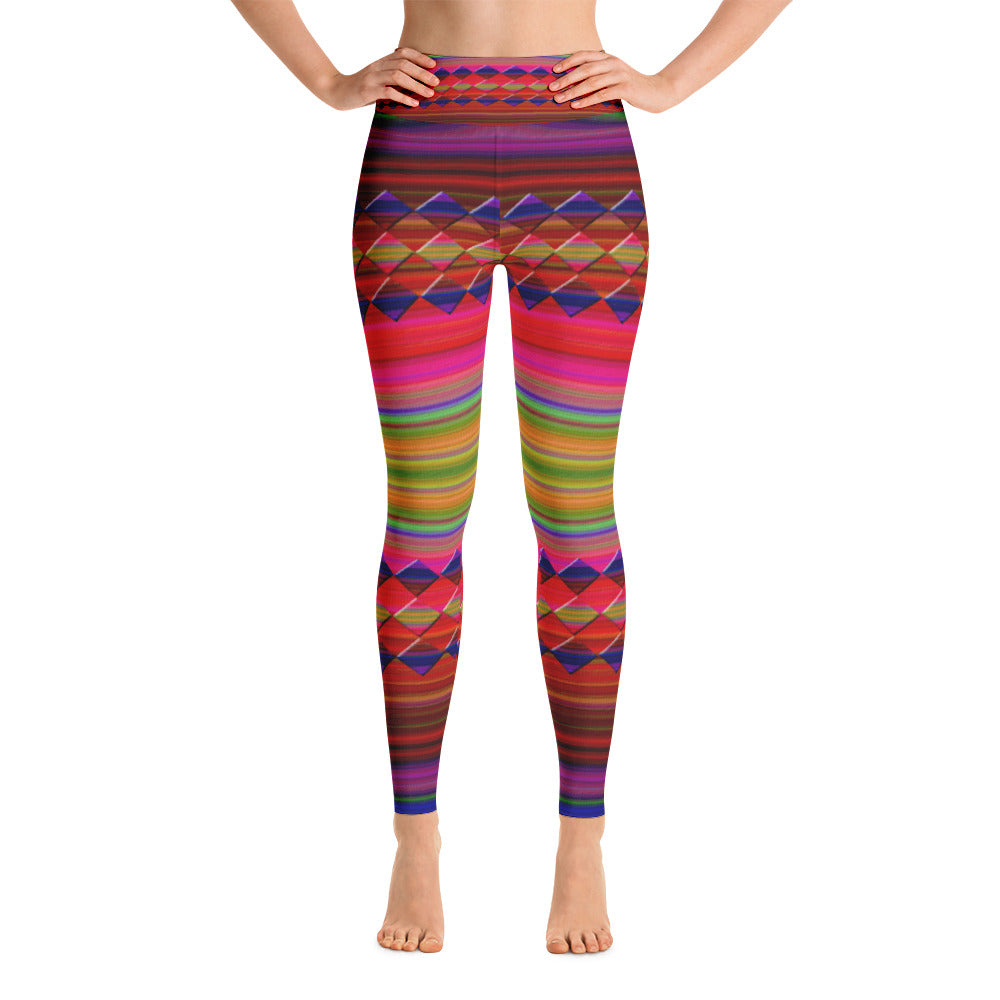 "Let's color" high waist Leggings