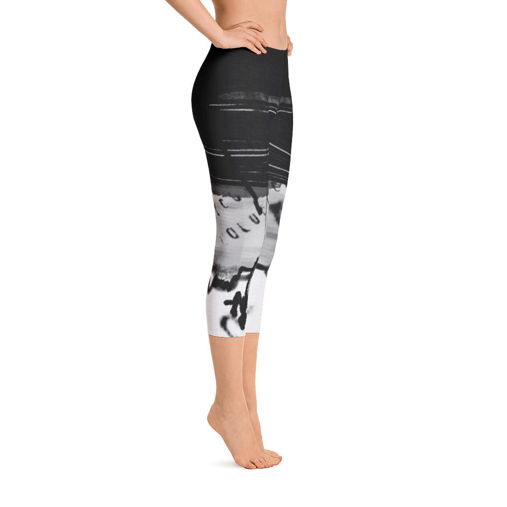 "Code" Capri Leggings