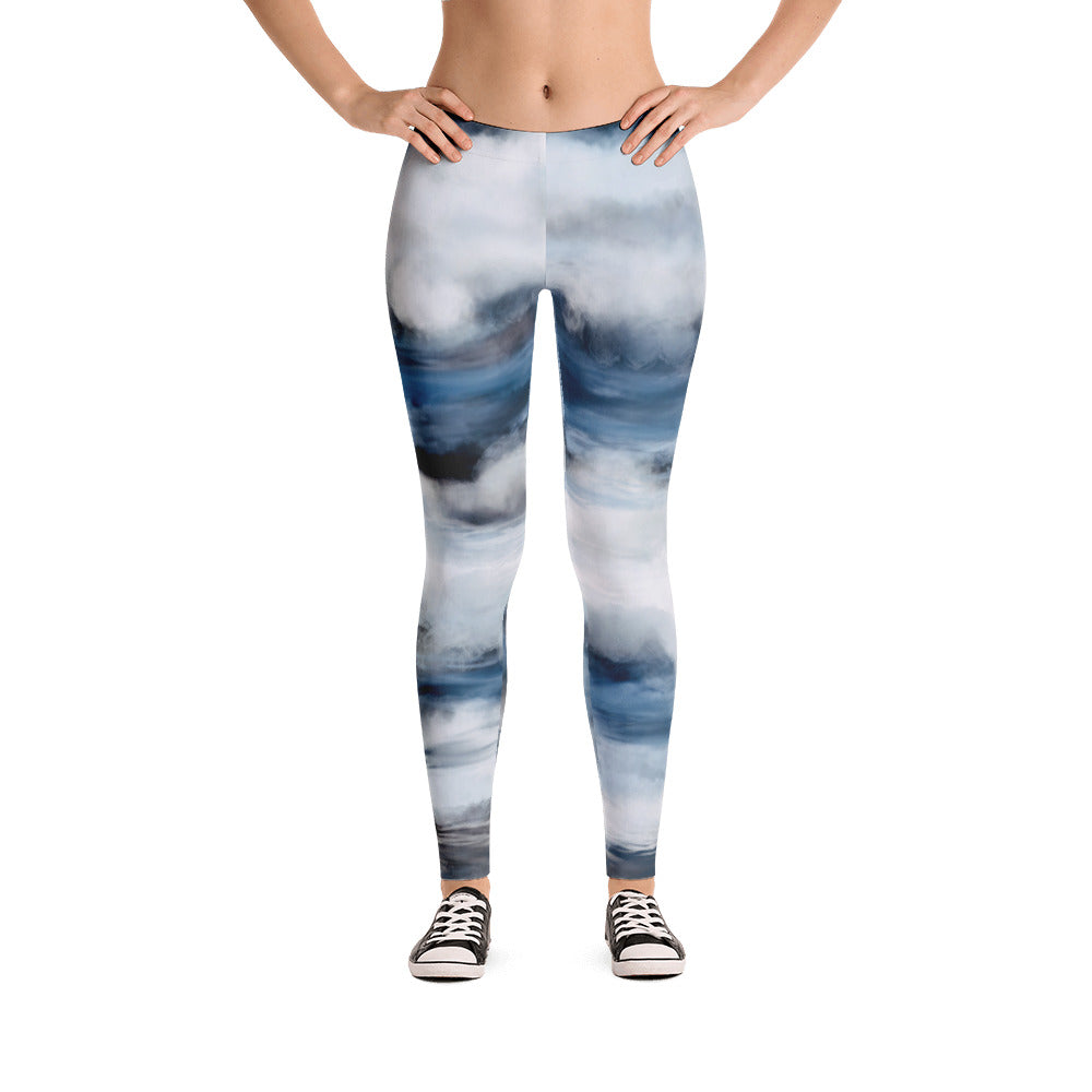 "Wave" low waist  Leggings