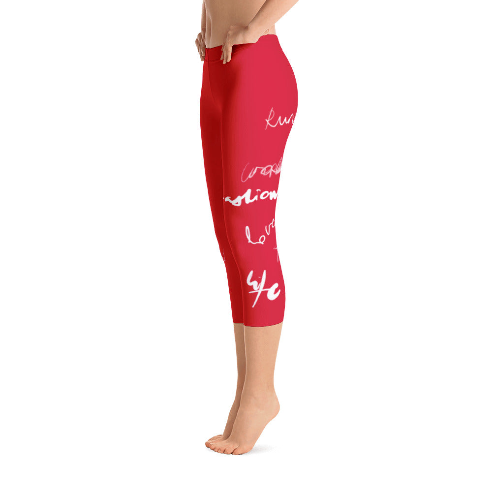 "Runway" Capri Leggings