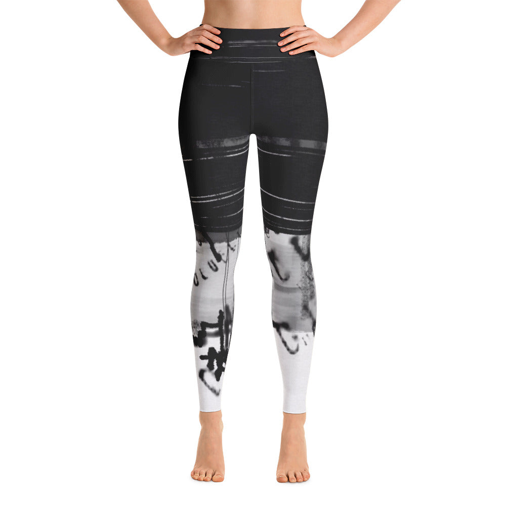 "Code" high waist Leggings